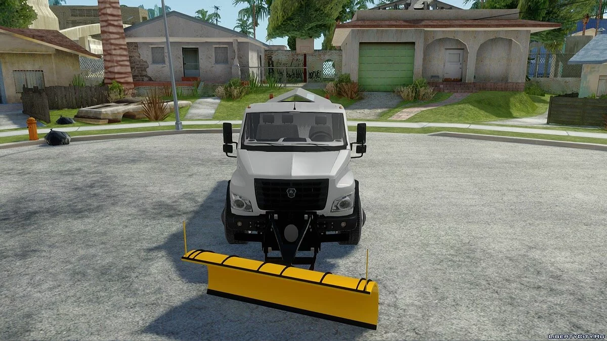 ГАЗон Next снегоуборщик / GTA San Andreas