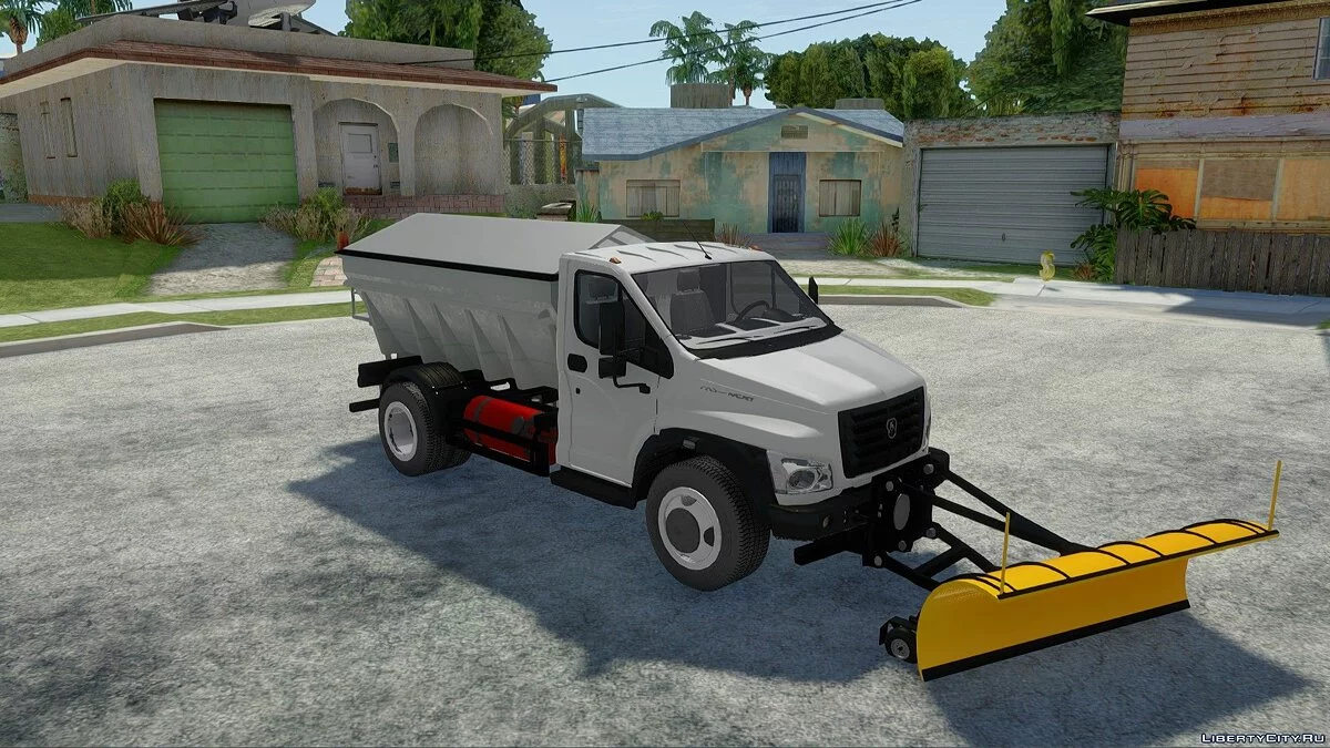 ГАЗон Next снегоуборщик / GTA San Andreas