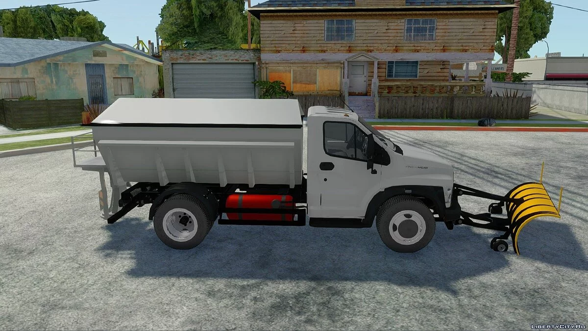 ГАЗон Next снегоуборщик / GTA San Andreas