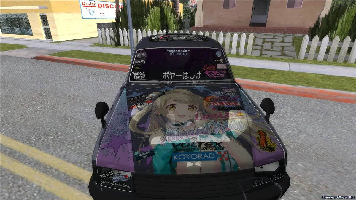 GAZ 24-29 ITASHA PROJECT LOVELIVE MINAMI KOTORI / GTA San Andreas