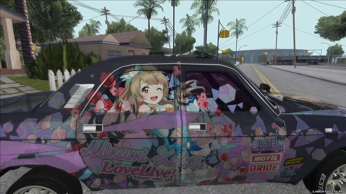 GAZ 24-29 ITASHA PROJECT LOVELIVE MINAMI KOTORI / GTA San Andreas