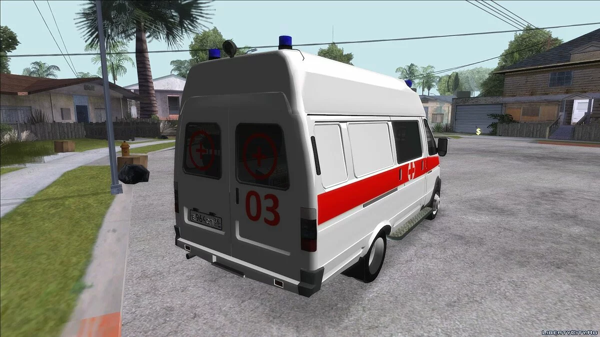 ГАЗель 22172 Скорая помощь / GTA San Andreas