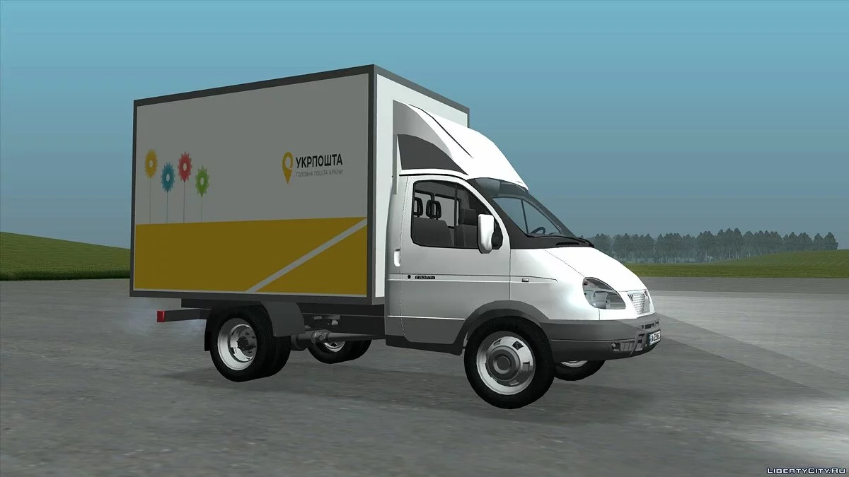 ГАЗель 3302 УкрПошта / GTA San Andreas