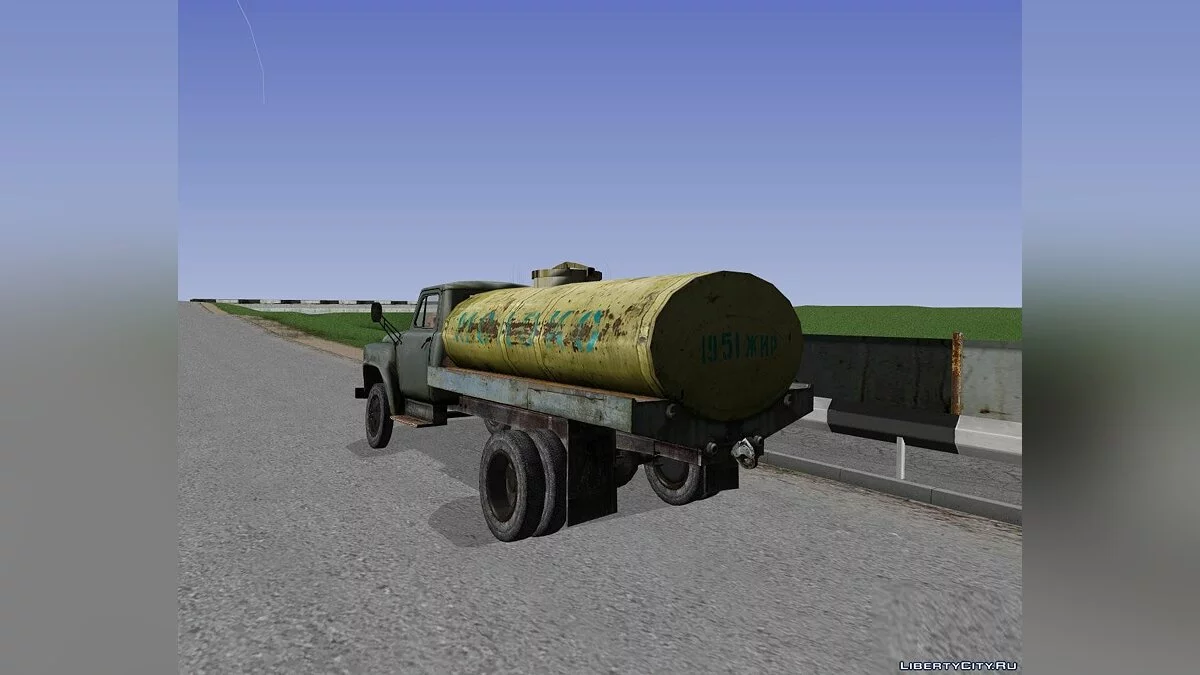 Ржавый ГАЗ 52 Молоко / GTA San Andreas