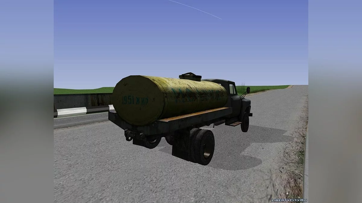 Ржавый ГАЗ 52 Молоко / GTA San Andreas
