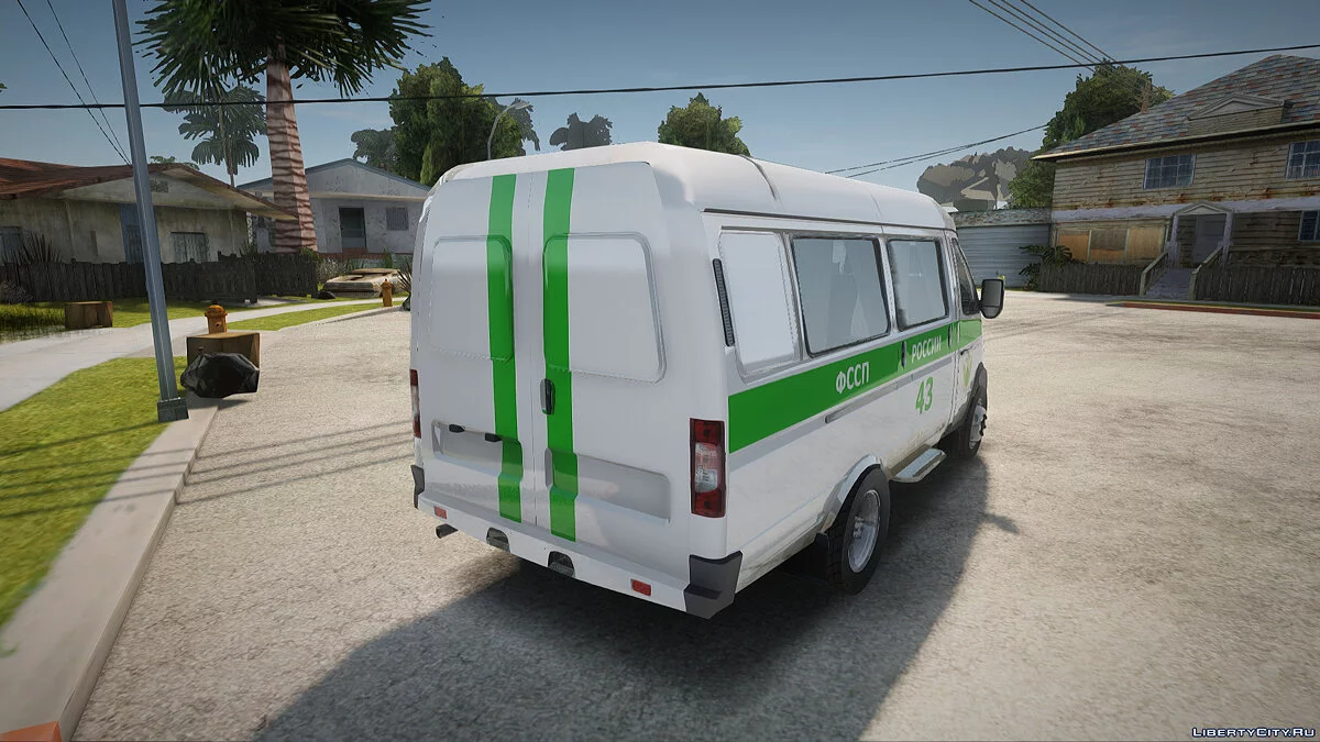 GAZel ФССП России / GTA San Andreas