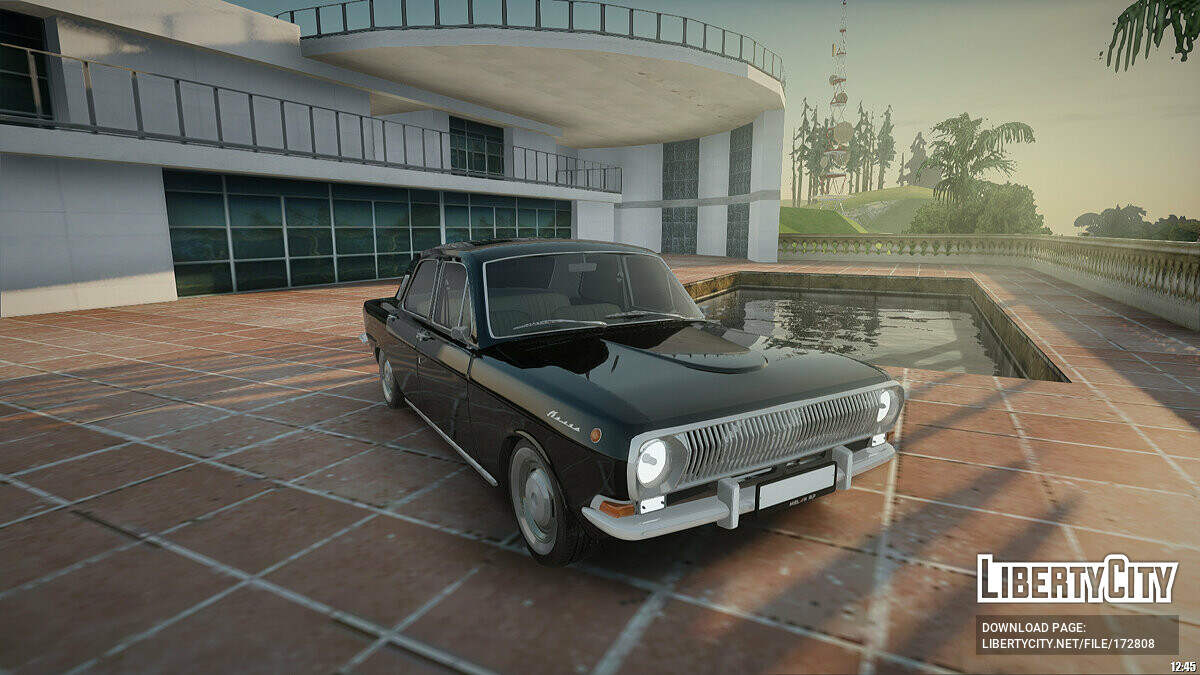 Замена gaz-24.txd в GTA San Andreas (1 файл)