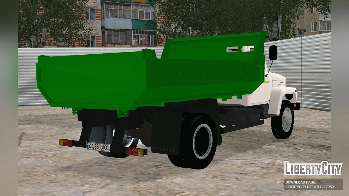 ГАЗ 3309 Самосвал / GTA San Andreas