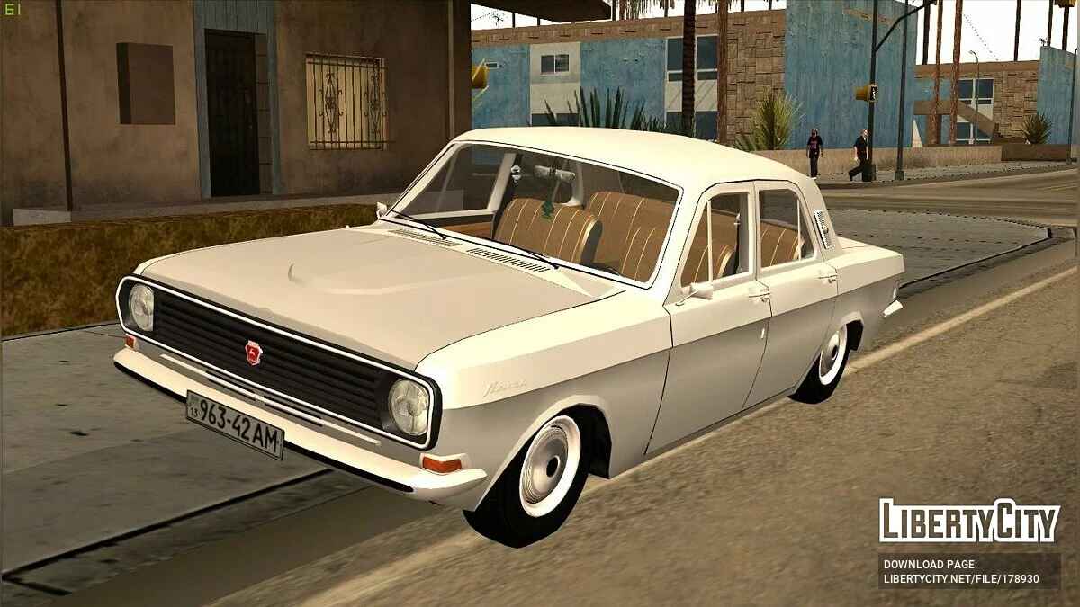 Переходная ГАЗ 24М (1985-1986) / GTA San Andreas