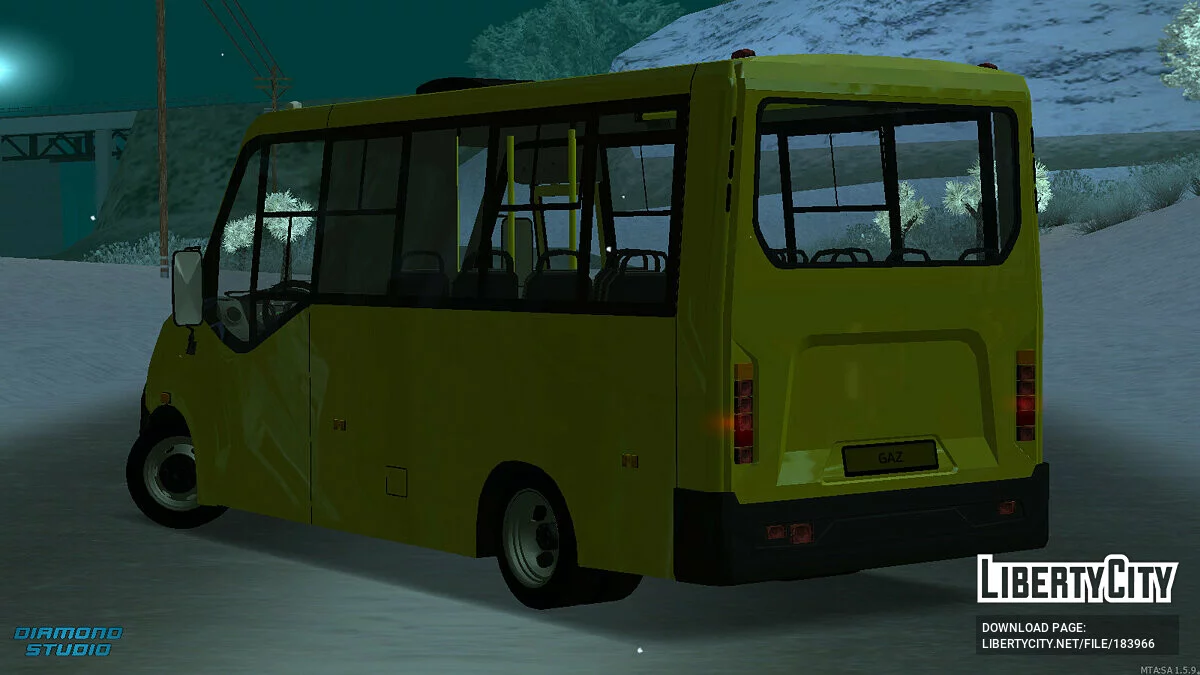 GAZель Next Citiline + CCD / GTA San Andreas