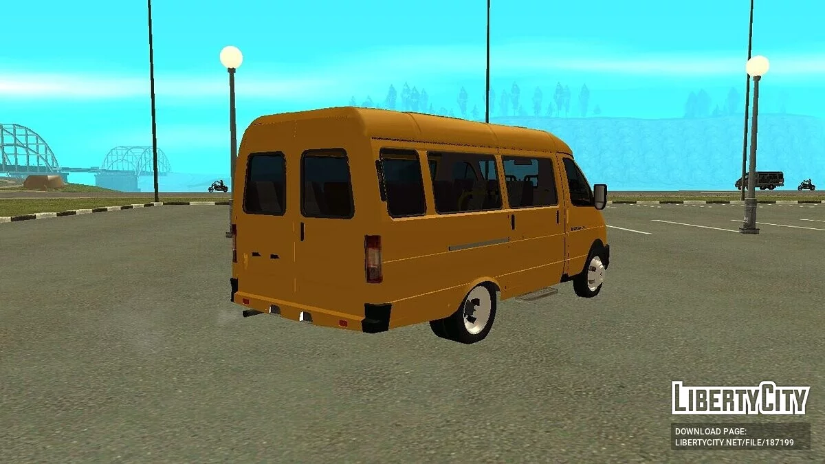 ГАЗель Бизнес 3221 / GTA San Andreas