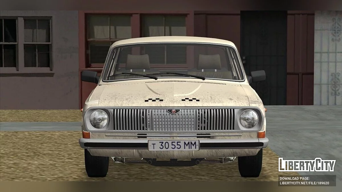 ГАЗ 2411 «Такси» / GTA San Andreas