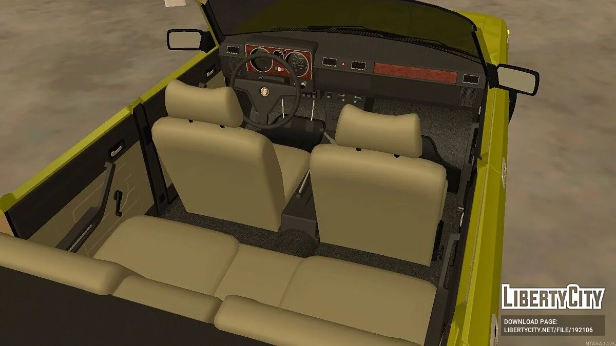 ГАЗ 24 Кабриолет + CCD / GTA San Andreas