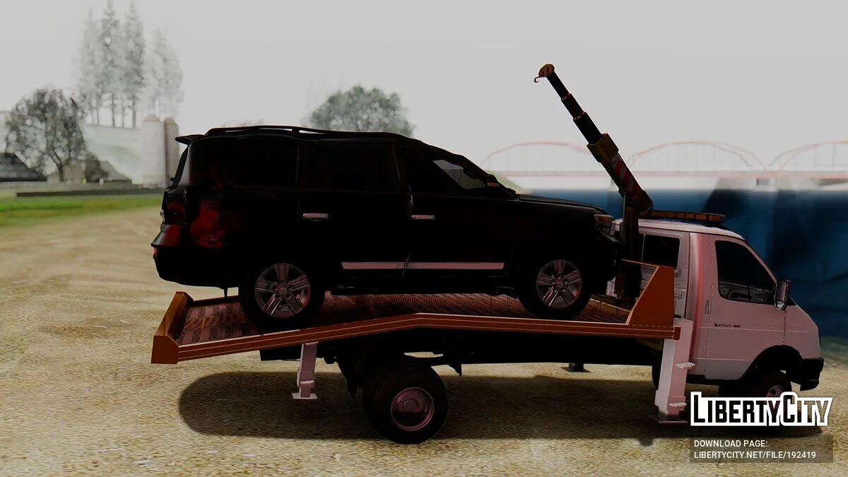 ГАЗель Бизнес Эвакуатор / GTA San Andreas