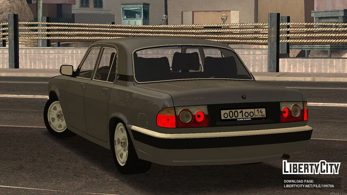 ГАЗ-3110 + CCD / GTA San Andreas