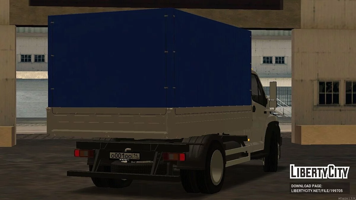 ГАЗель NEXT + CCD / GTA San Andreas