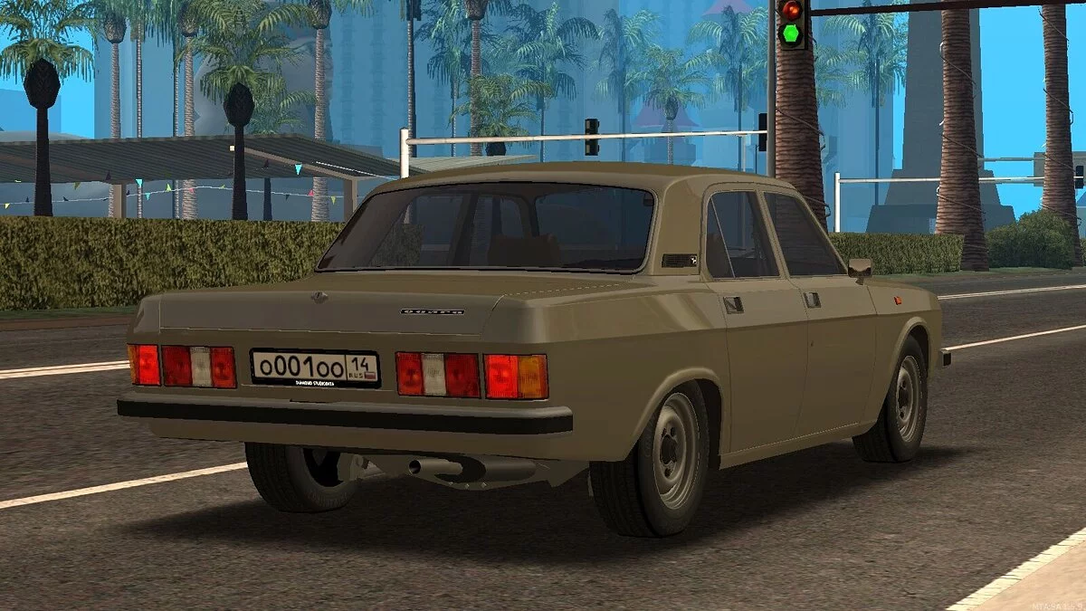 ГАЗ-3102 + CCD / GTA San Andreas