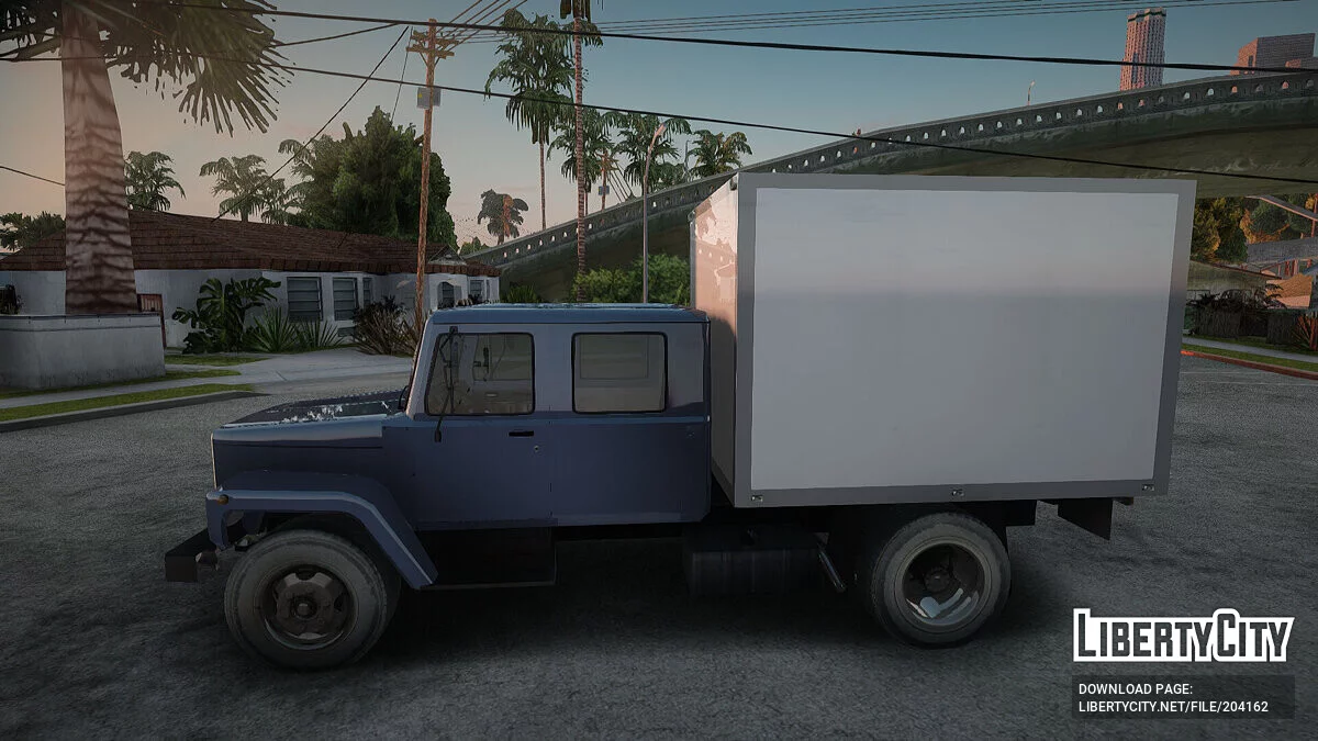 ГАЗ 3309 Егерь / GTA San Andreas