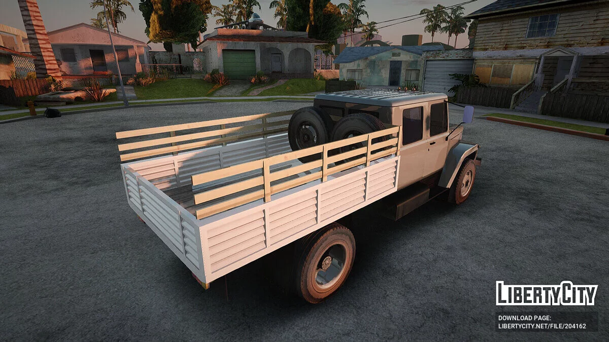 ГАЗ 3309 Егерь / GTA San Andreas
