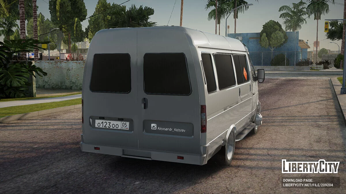 ГАЗ Соболь / GTA San Andreas