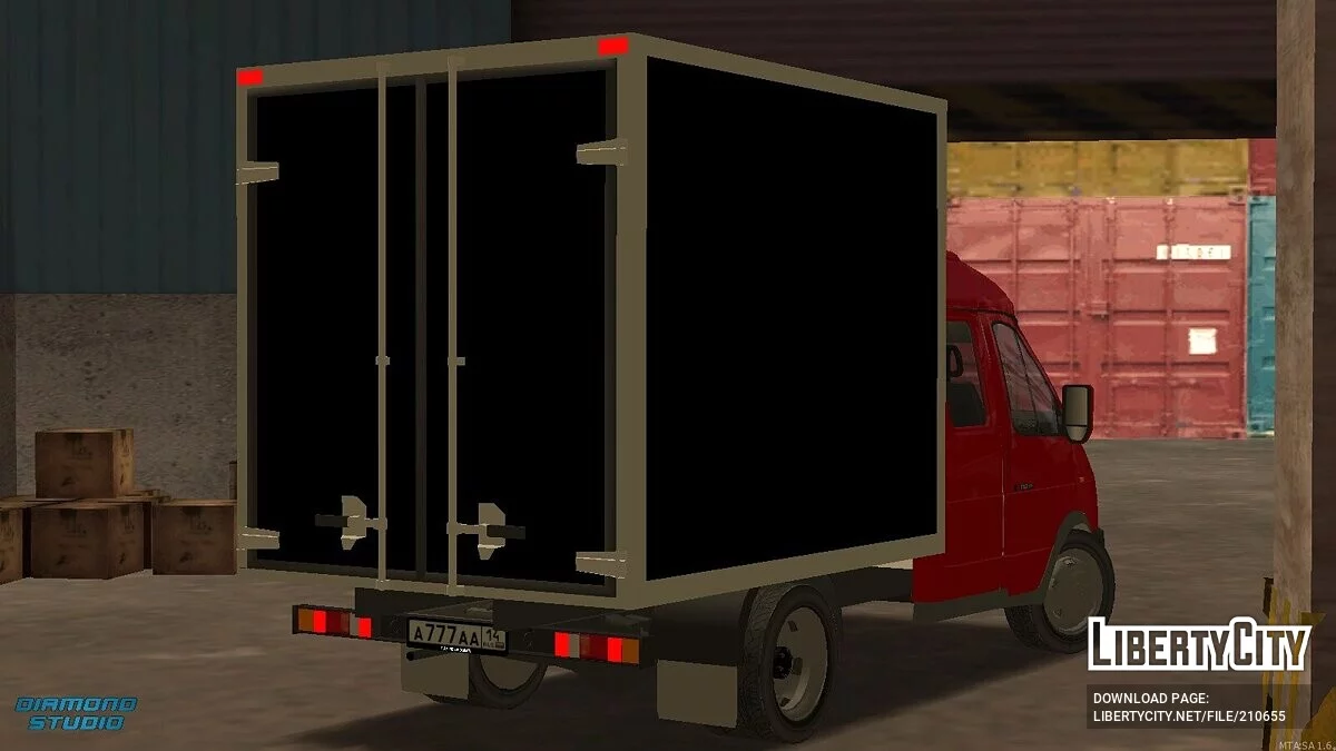 ГАЗ-3302 «ГАЗель Бизнес» + CCD / GTA San Andreas