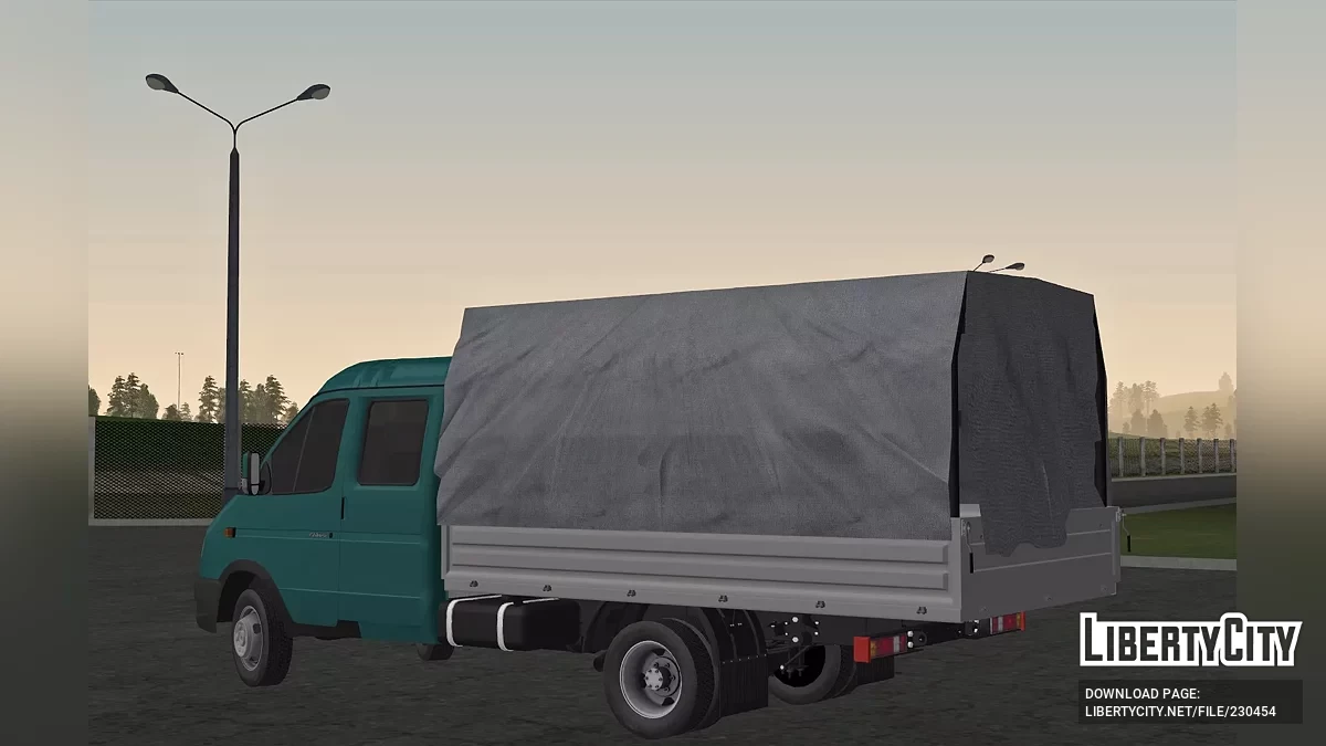 ГАЗ Бизнес Фермер Тент / GTA San Andreas
