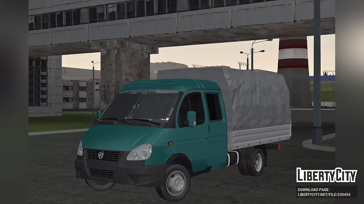 ГАЗ Бизнес Фермер Тент / GTA San Andreas