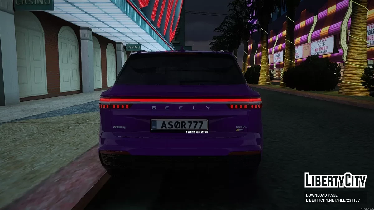 Geely Manjaro / GTA San Andreas