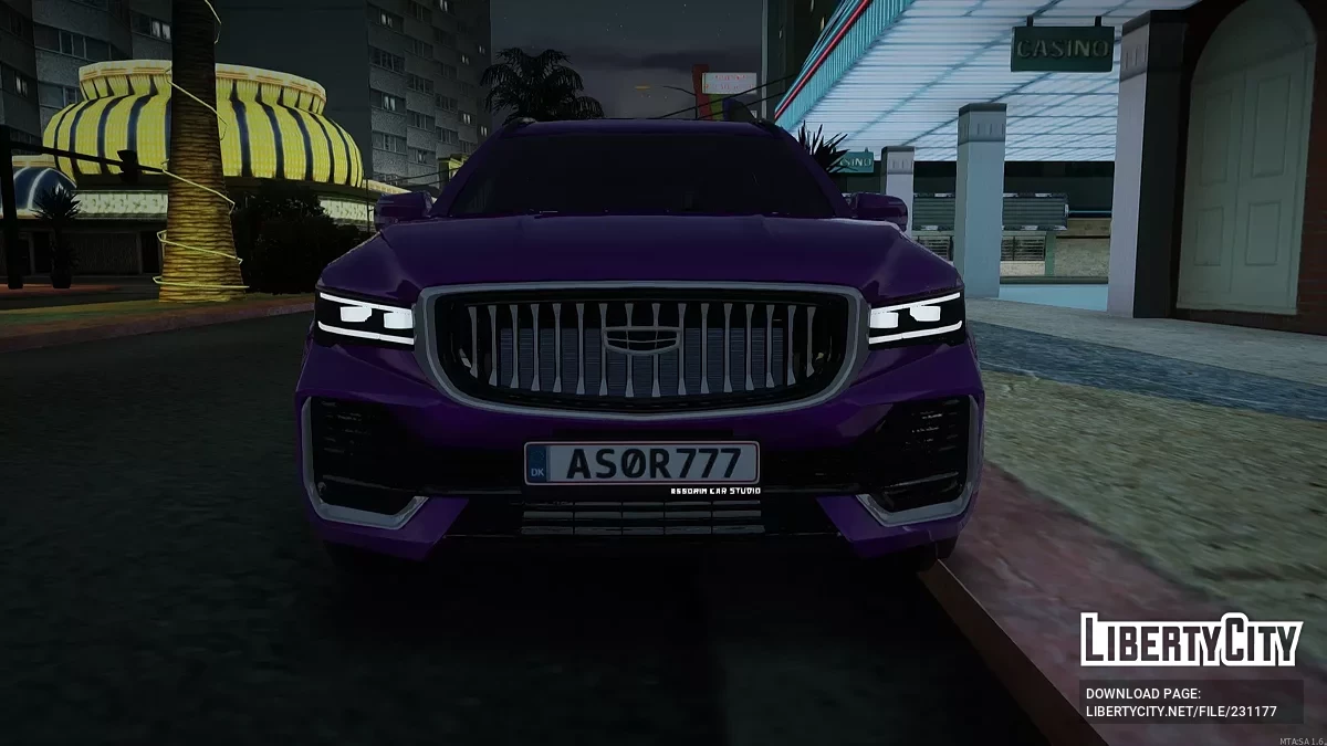 Geely Manjaro / GTA San Andreas