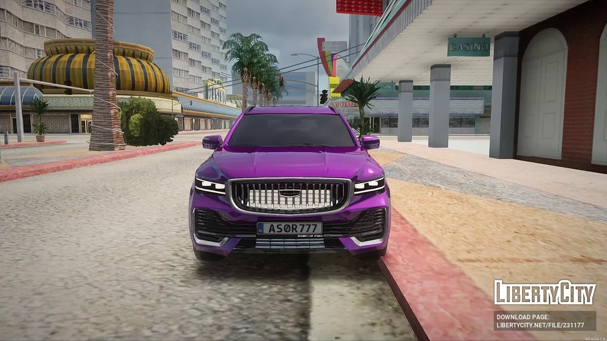 Geely Manjaro / GTA San Andreas