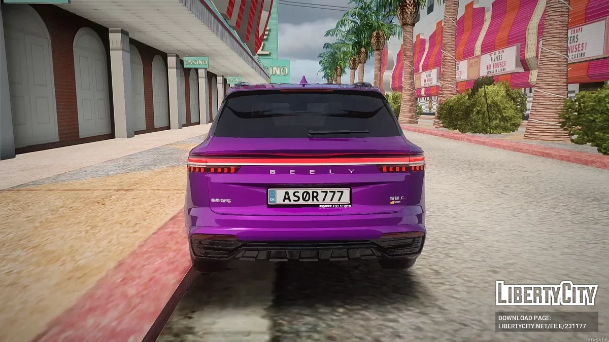 Geely Manjaro / GTA San Andreas