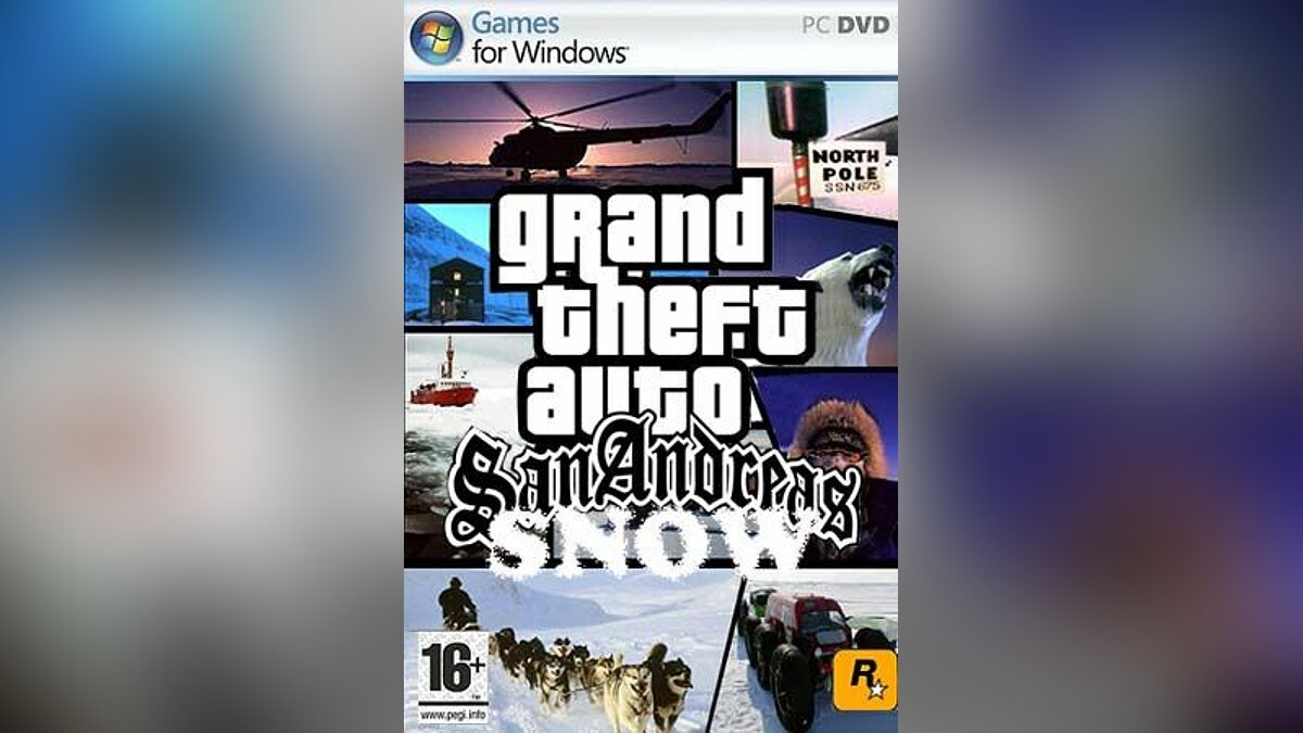 GTA SA Snow для GTA San Andreas - Картинка #1