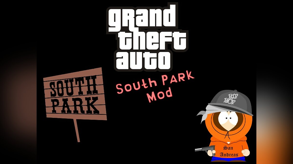 Скачать San South Park Andreas для GTA San Andreas