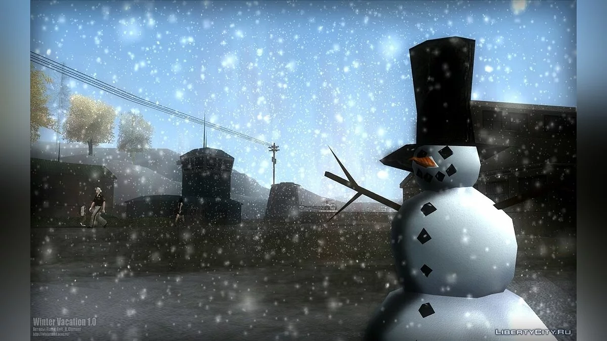 Winter Vacation 1.0 для GTA San Andreas