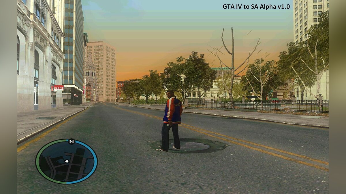 GTA IV to SA Alpha v1.0 для GTA San Andreas - Картинка #1