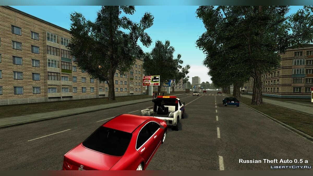 Скачать Russian Theft Auto 0.5 a для GTA San Andreas