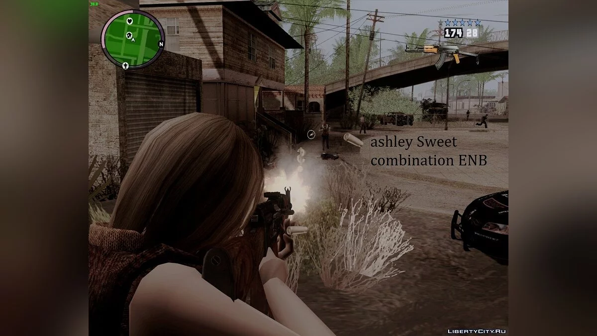 Ashley Sweet combination ENB / GTA San Andreas