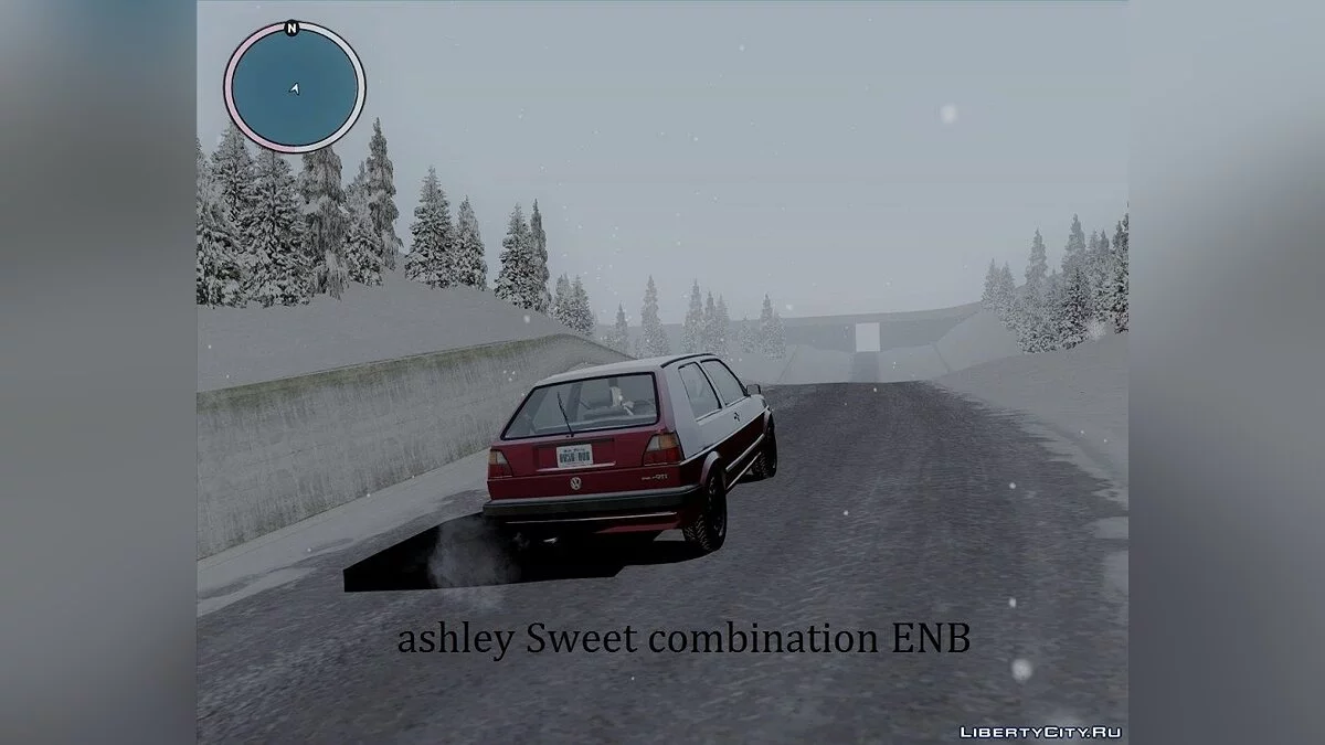 Ashley Sweet combination ENB / GTA San Andreas