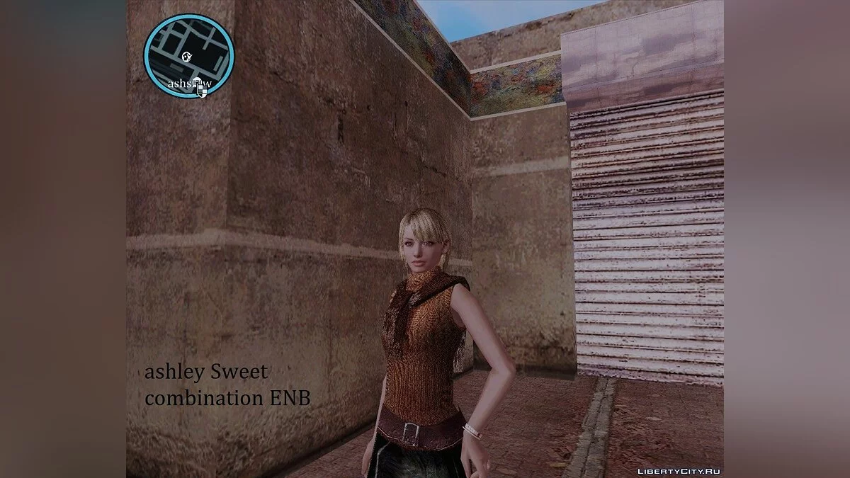 Ashley Sweet combination ENB / GTA San Andreas