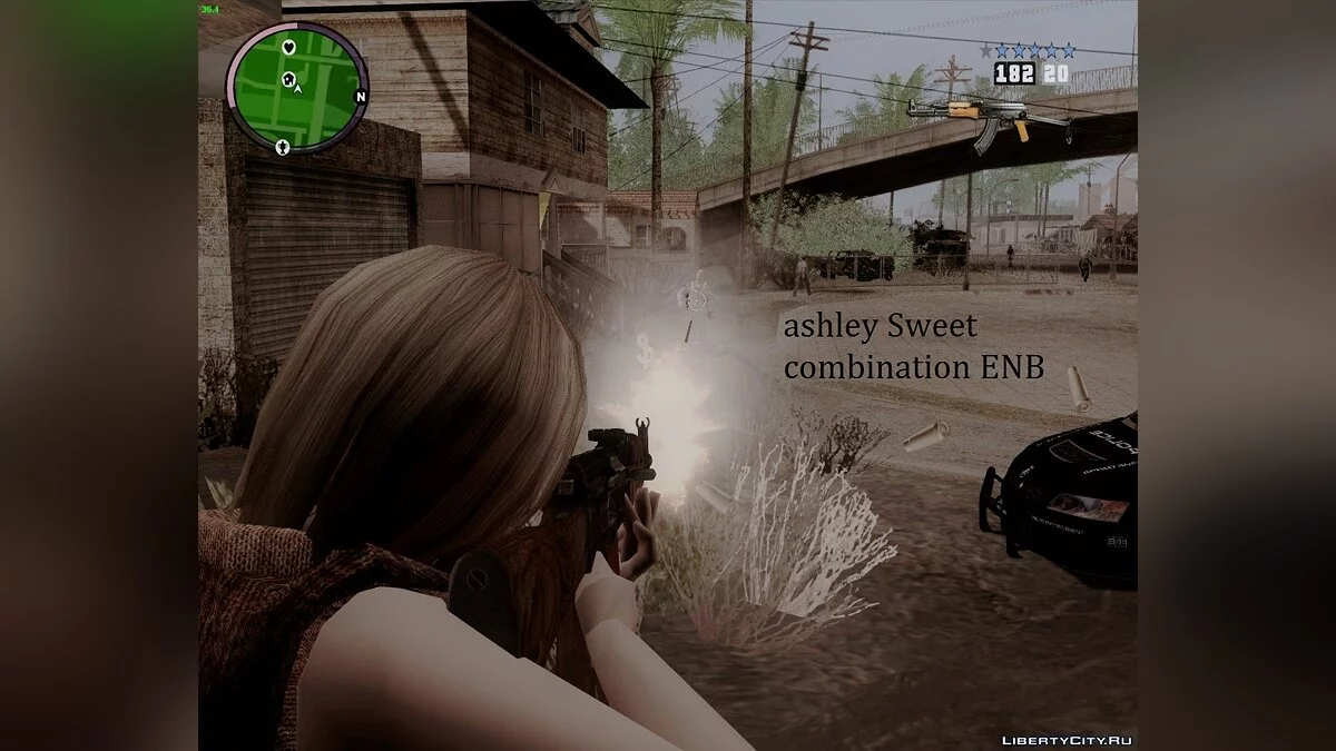Ashley Sweet combination ENB / GTA San Andreas