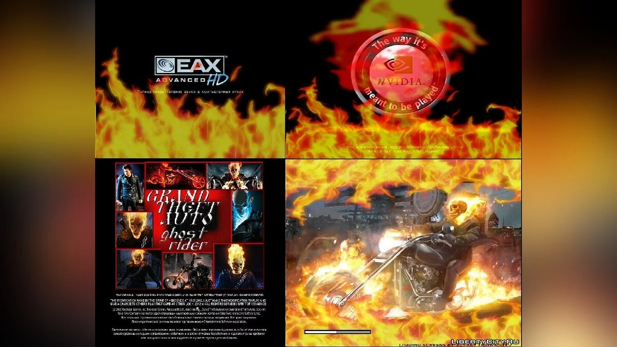 GhostRider full mod by destroy & j16D / GTA San Andreas