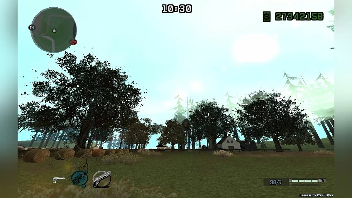 Деревья из WarFace. / GTA San Andreas