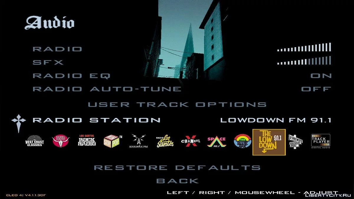 GTA V To SA Radio Pack + Beta Tracks / GTA San Andreas