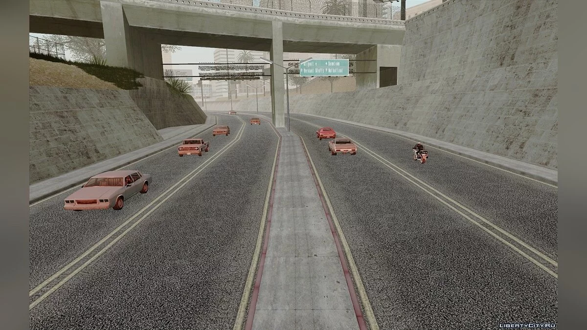 HD Roads V4.0 2014 / GTA San Andreas