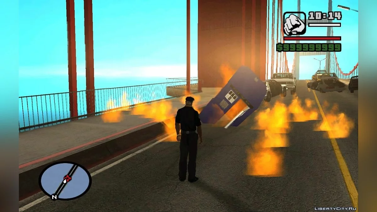 Доктор Кто: Вторжение Далеков v 3.0 / GTA San Andreas