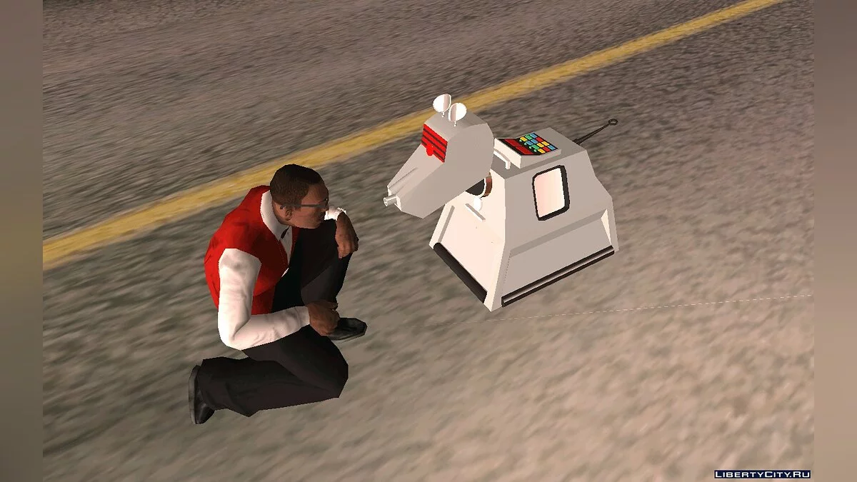 Доктор Кто: Вторжение Далеков v 3.0 / GTA San Andreas