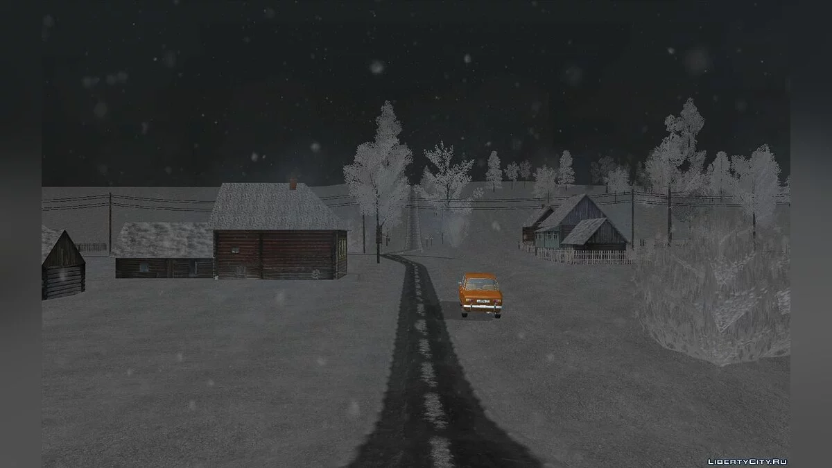 Зимний мод для GTA CR "Зимняя сказка" / GTA San Andreas