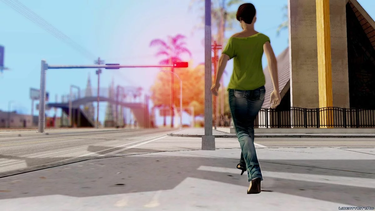 Amazing Player: Female [UPD 1 и 2] / GTA San Andreas