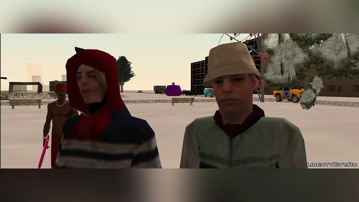 GTA Купянск 0.8 (новогодний) / GTA San Andreas