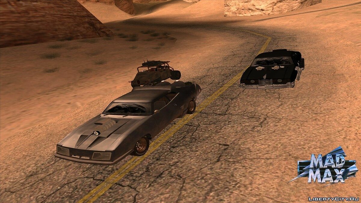 Скачать GTA Mad Max The Road Warrior (build 0.38) для GTA San Andreas